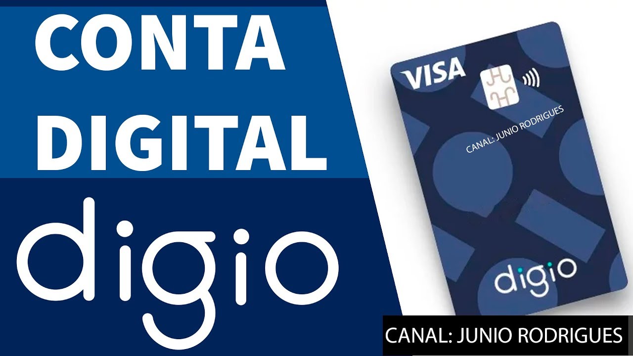 NOVA CONTA DIGITAL BANCO DIGIO - COM CART&Atilde;O SEM ANUIDADE!
