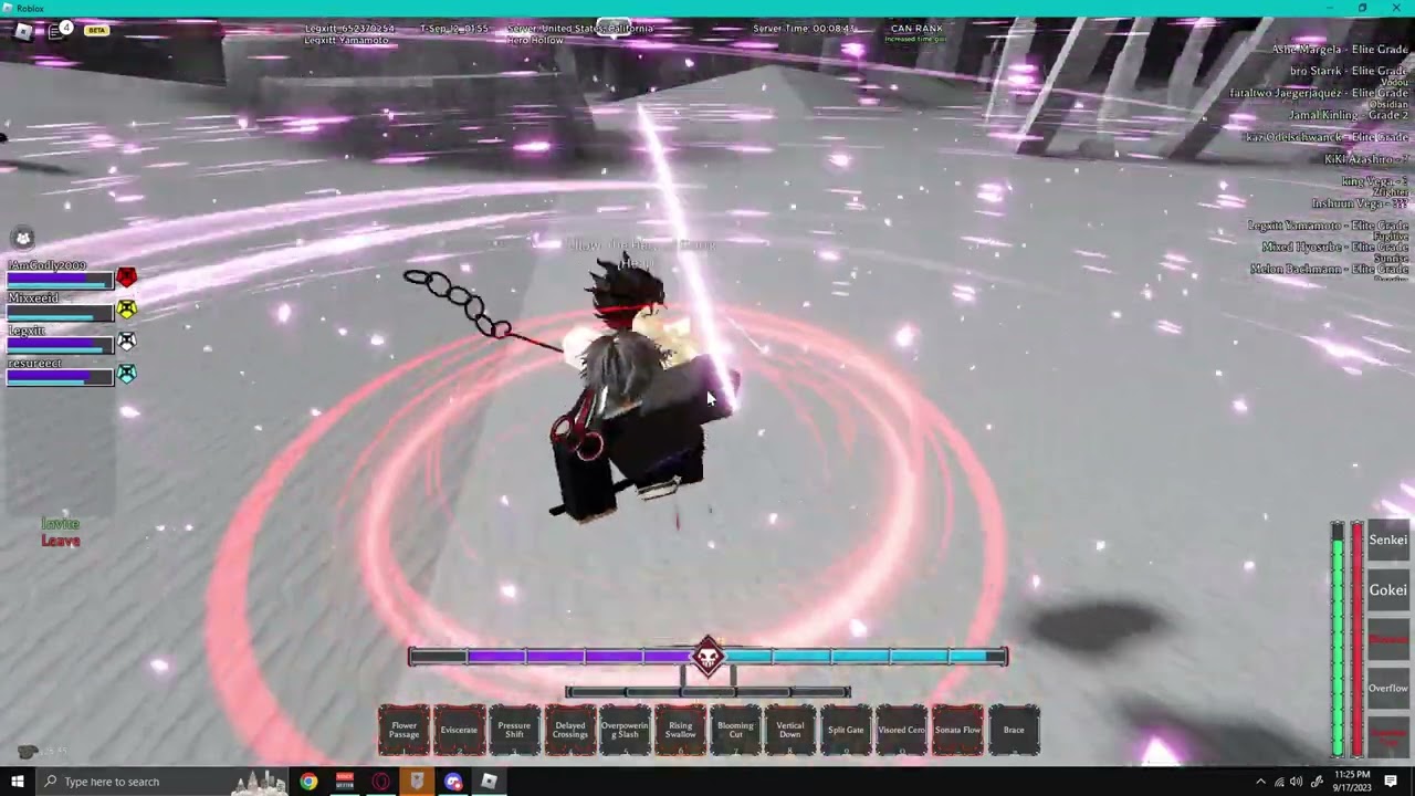 True Vasto CC player with 2 essences pops and dies 💀| Type Soul