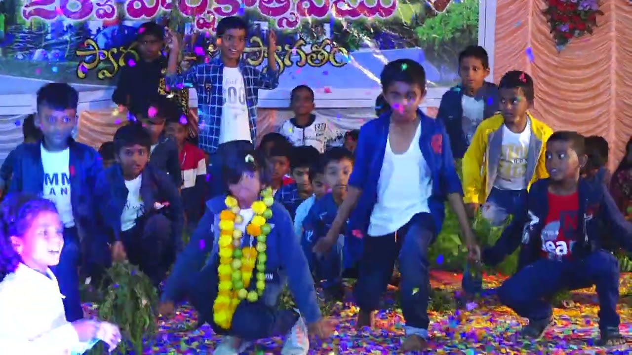 PEDDAPULI SONG DANCE PERFORMANCE BY 3rd CLASS STUDENTS (BOYS)