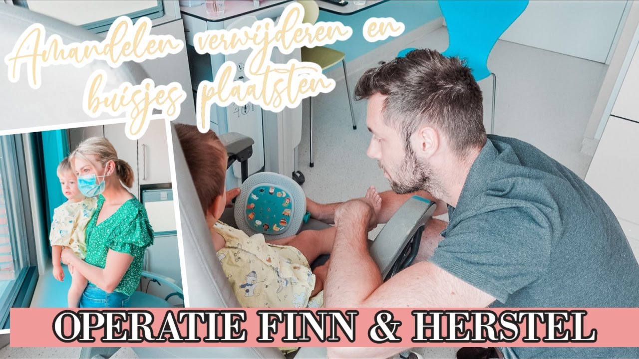 Finn's operatie & Herstel // Amandelen verwijderen en buisjes oren - WEEKVLOG 2022| Lifestyle Spot