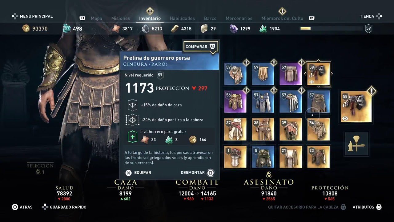 Assassin's Creed Odyssey todo el juego caminando directo 42