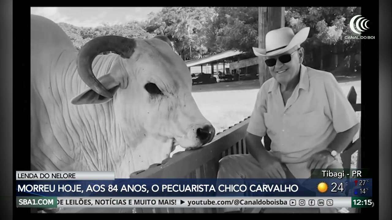 Lenda do Nelore: Faleceu nesta sexta-feira, Francisco José de Carvalho Neto