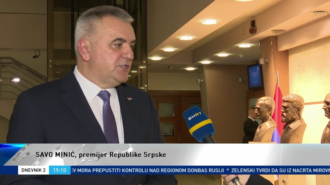 Gost Dnevnik-a 2: Savo Minić, premijer Republike Srpske