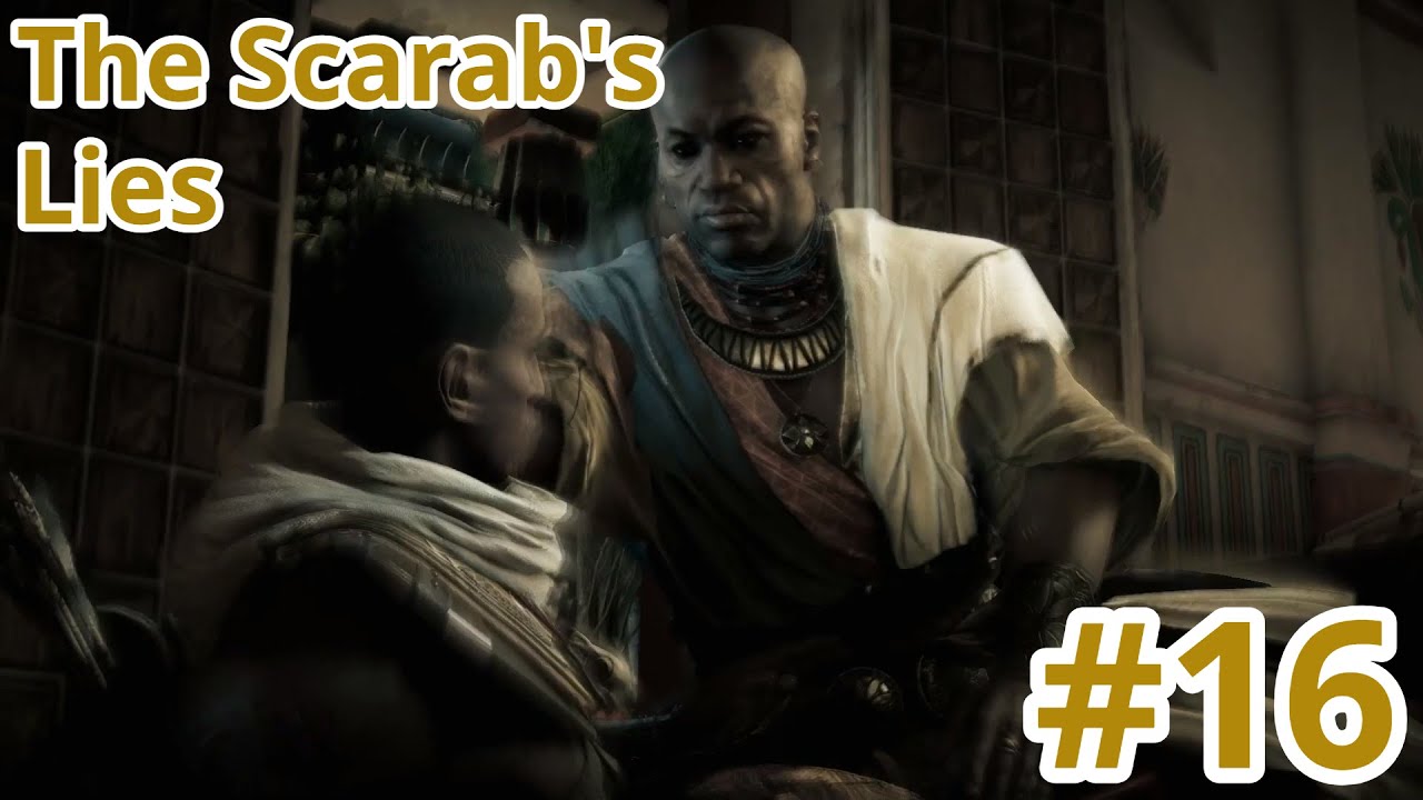 The Scarab's Lies - Assassin's Creed Origins Gameplay Part 16 【 Normal Difficulty 】