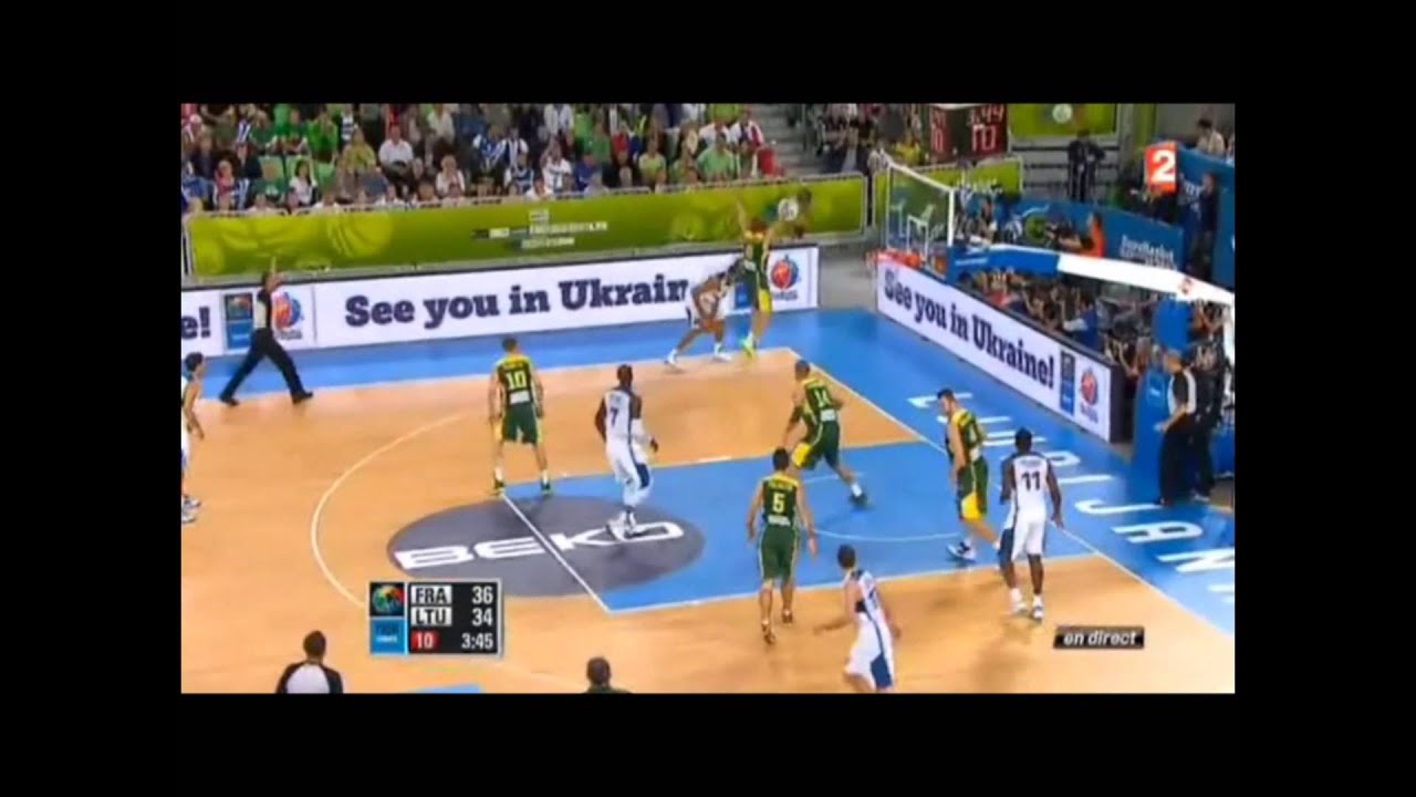 Basket : Finale Euro 2013 : France vs Lituanie (80/66)