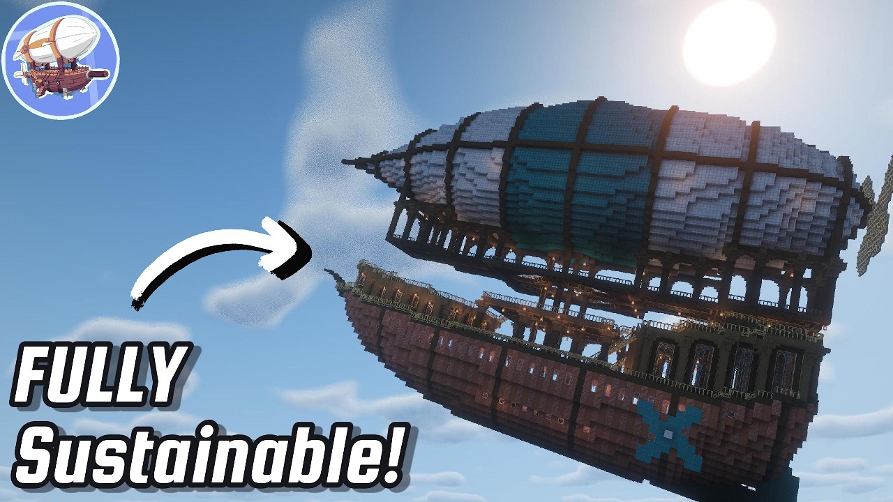 How to Build an Airship with Create Aeronautics!