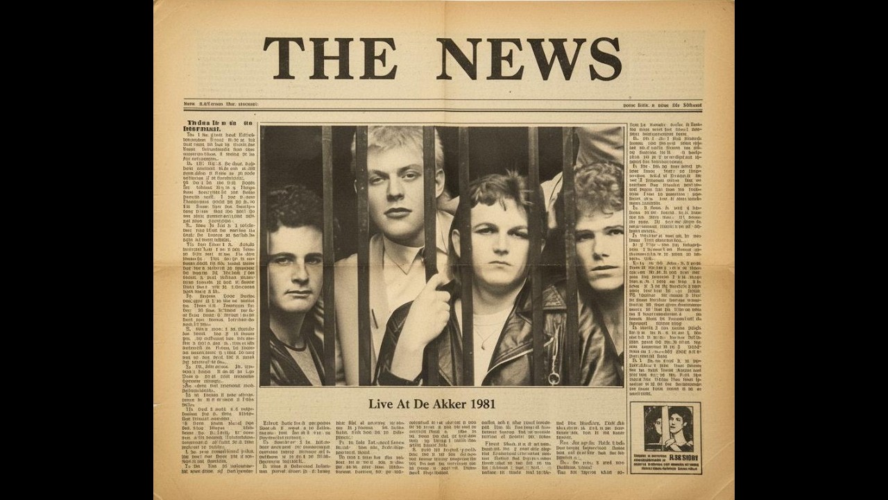 The News -  Live At De Akker 1981