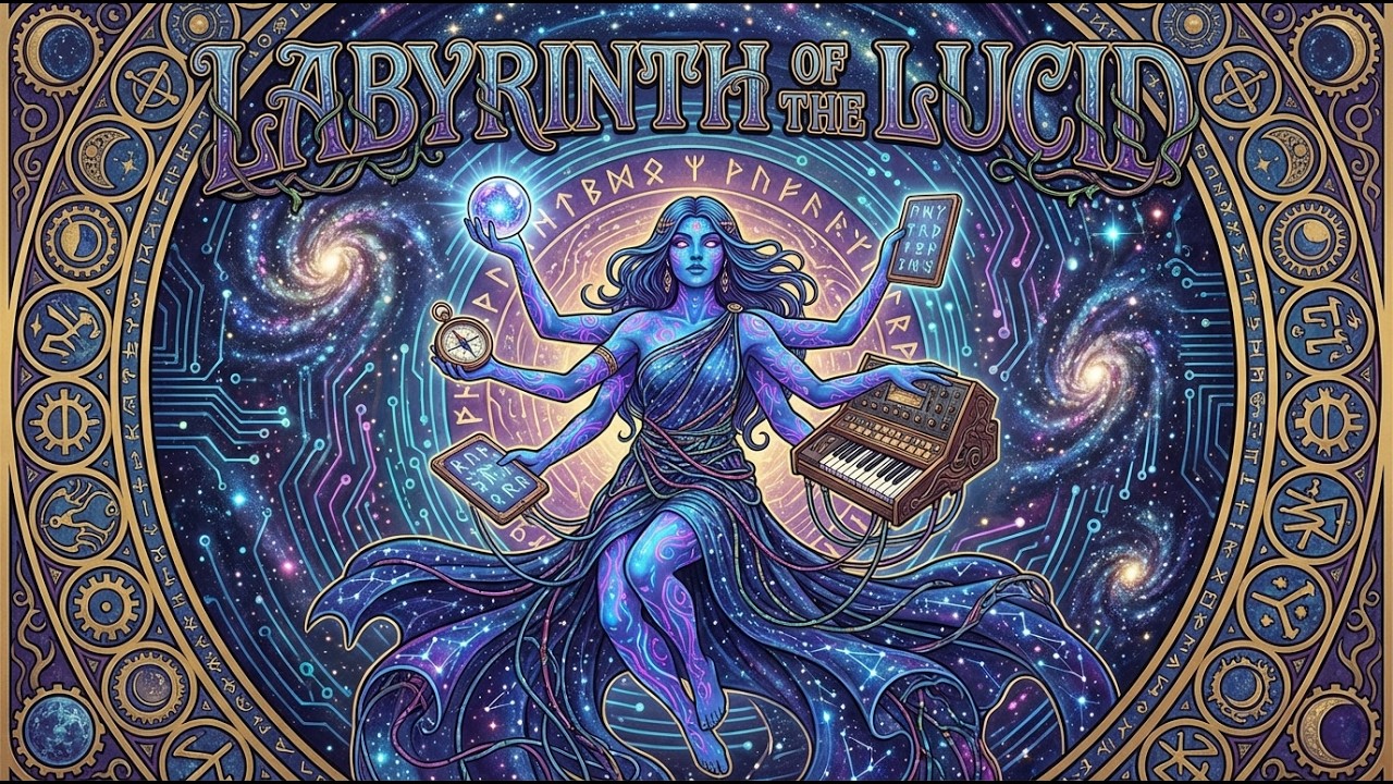 Labyrinth of the Lucid | Psytrance, PsyDub & Trip Hop Journey | Deep Bass Psychedelic Chill Mix