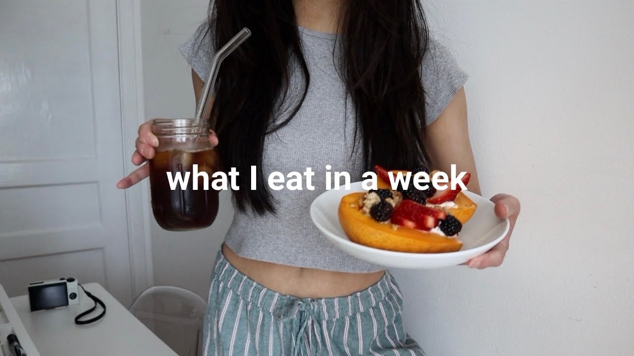 what i eat in a week 🍊*asian food + realistic + easy recipes*