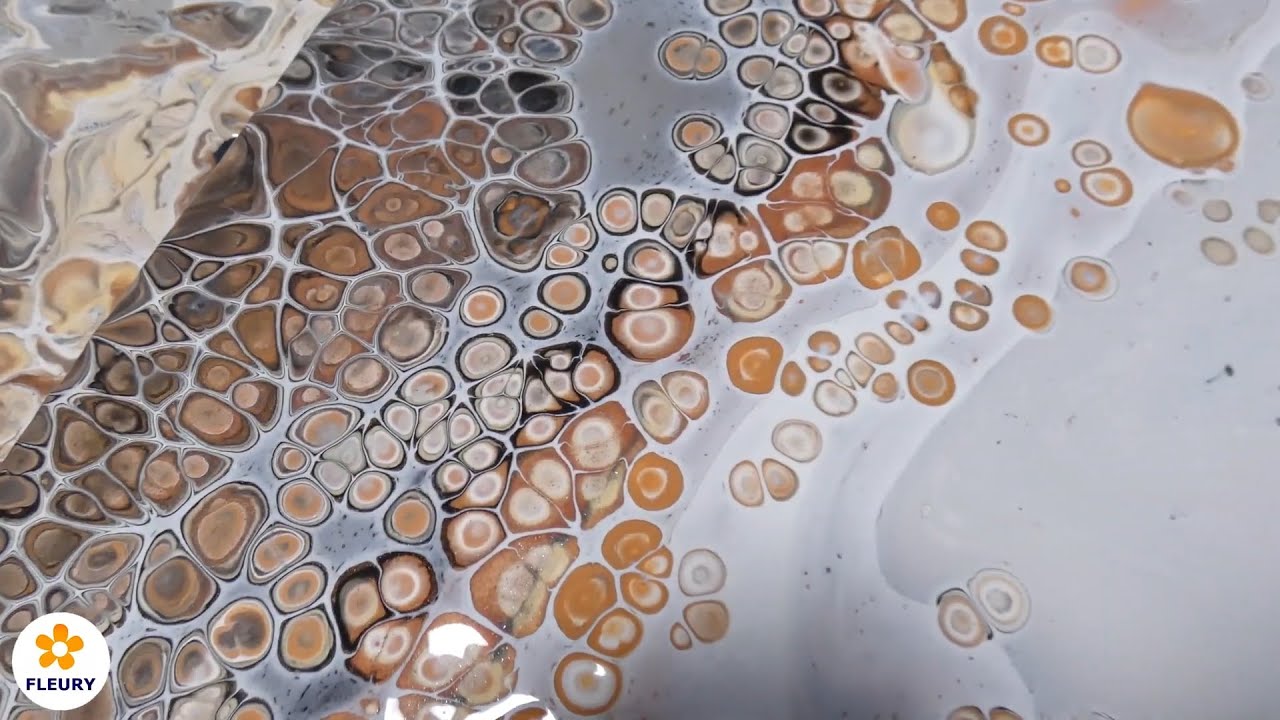 Acrylic Pouring (Flip-Cup) Workshop für Anfänger (Teil 2/2) 👨‍🏫🎨 | Acrylgiessen Tutorial (Deutsch)
