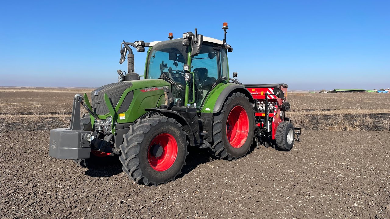 BUĞDAY TOHUMLARINI TOPRAKLA BULUŞTURMAYA BAŞLADIK 🧿 FENDT 314 | SVEAVERKEN F100 OTOMATİK DÜMENLEME