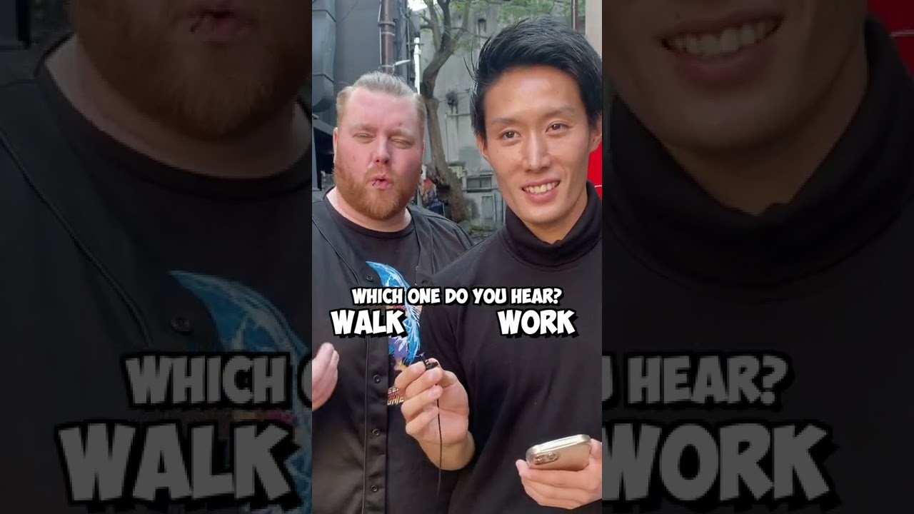 Which do you hear? Walk vs Work - Learn British Pronunciation @toya_english