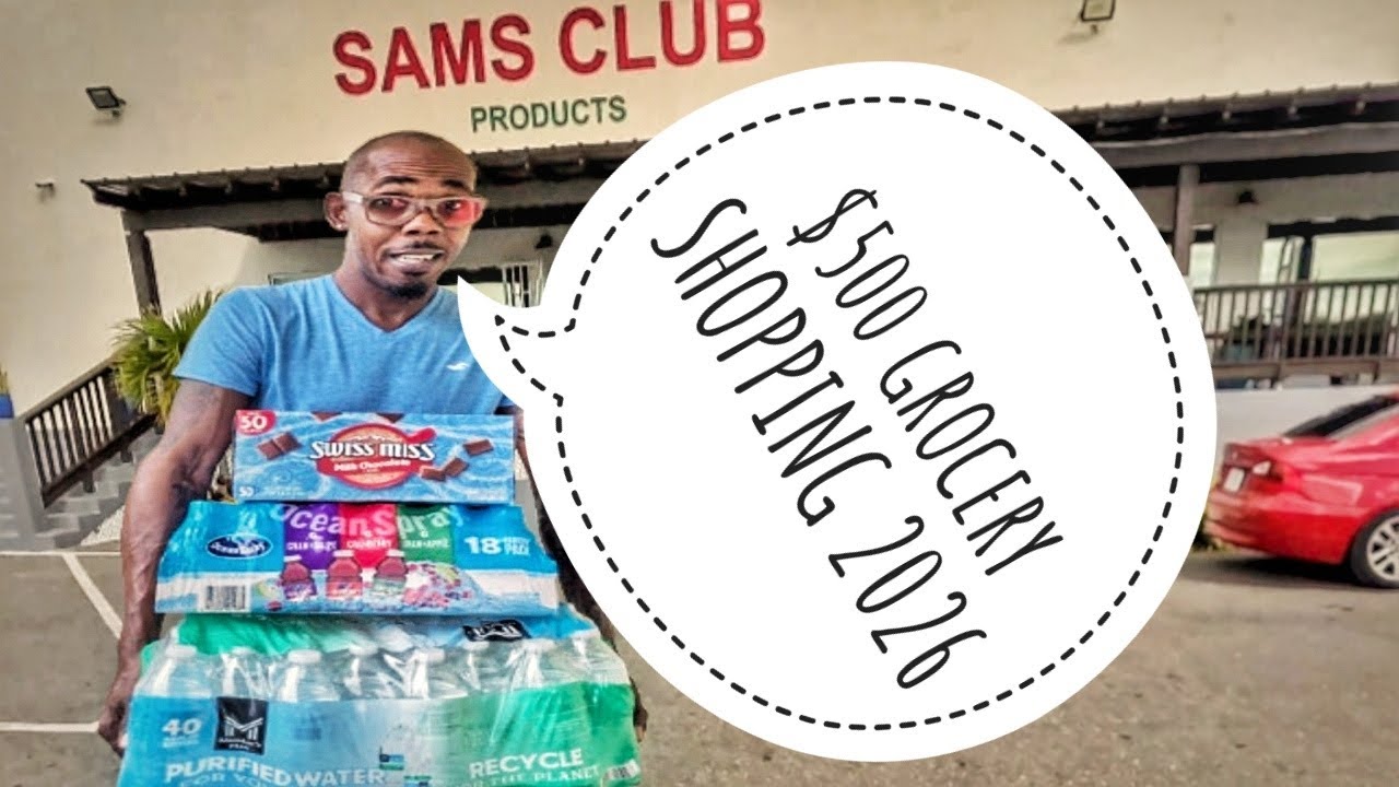 HOW I SPENT $500 AT SUNNY FOODS, SMART IGA AND SAMS CLUB PRODUCTS (2026 BUDGETING) 