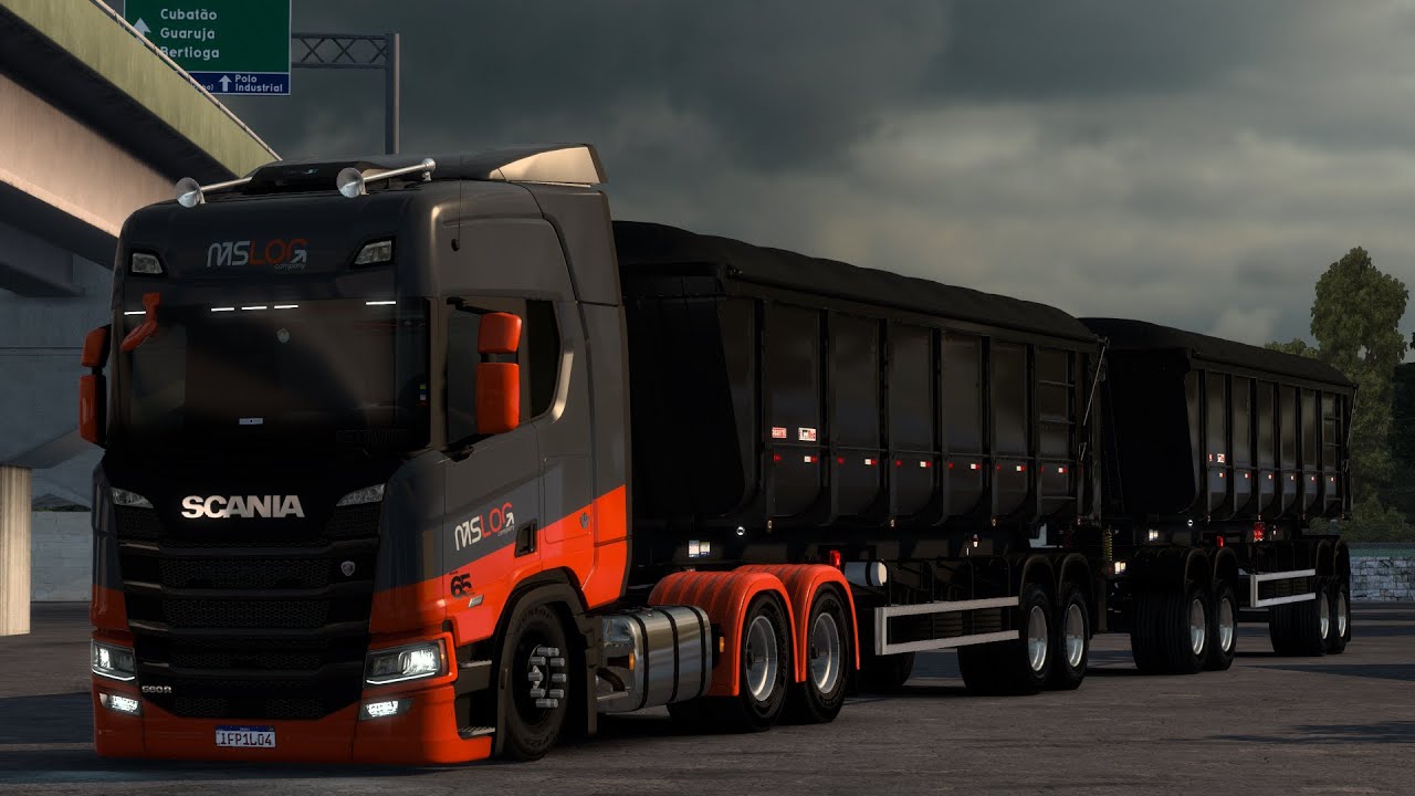 EURO TRUCK SIMULATOR 2 | Mapa RBR  Online | Continuando O Progresso | MSLOG Company | Versão 1.55