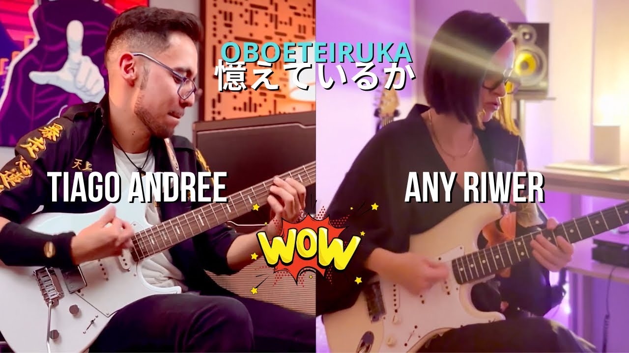 When guitarists like funk, disco and Japan 😱 Tiago Andree FT Any Riwer