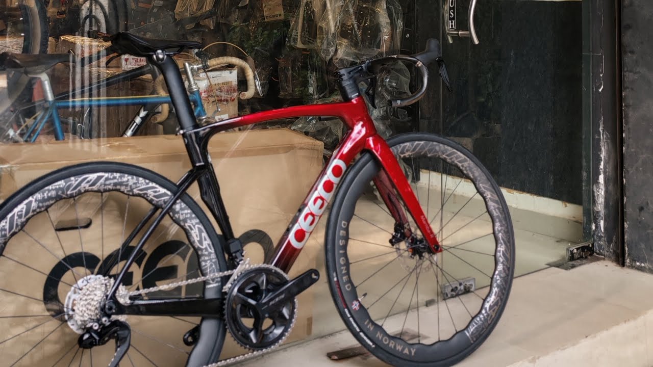 Ceepo Mamba-R Build with105 Di2 electronic shifting,Control Tech Cogor Carbon,and Windspace wheelset