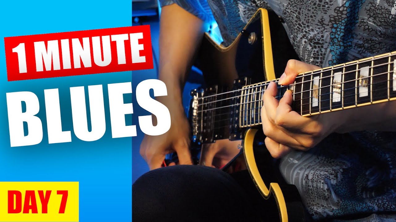 1 Minute Blues Lick a Day - Eric Clapton Style | No.7