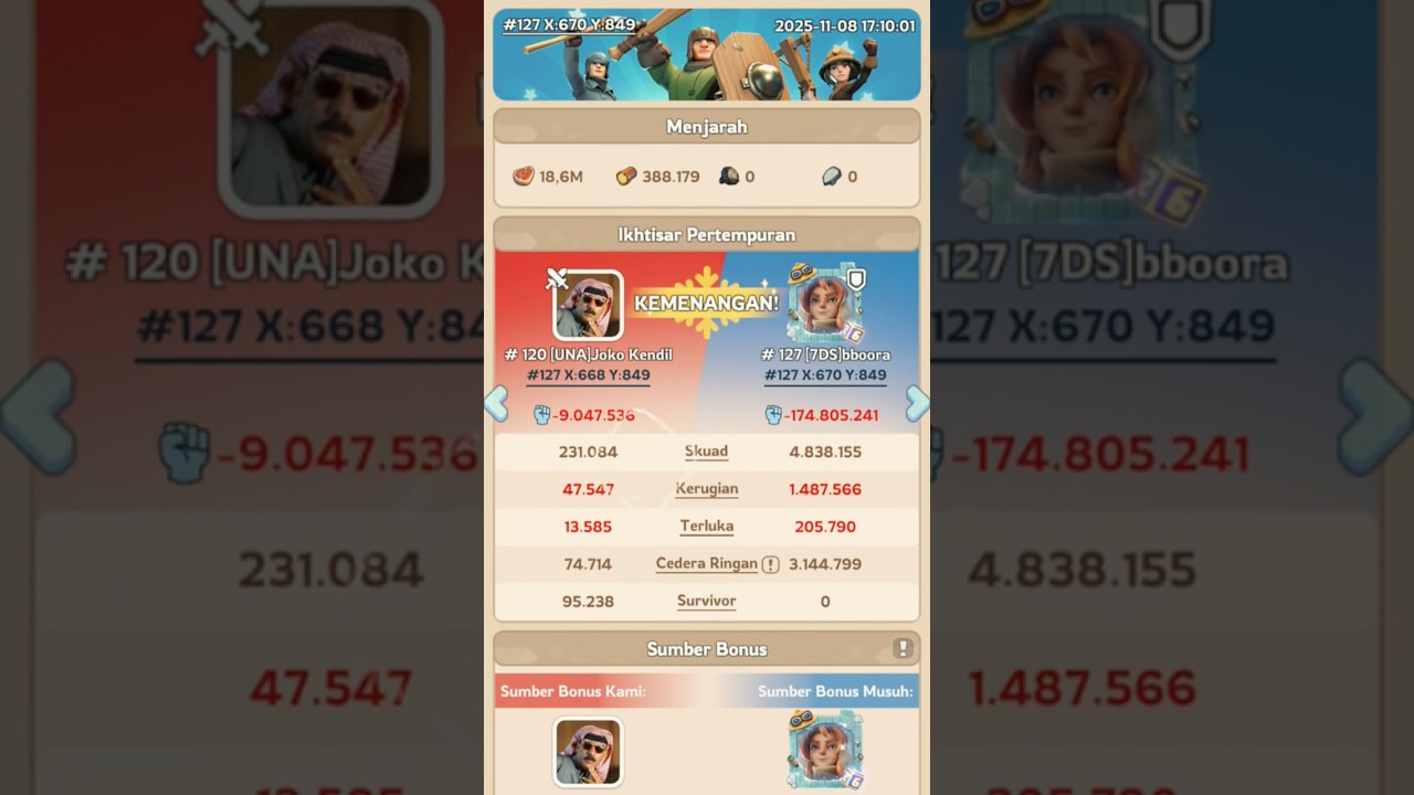 Recap svs 120 vs 127 #whiteoutsurvival #whiteoutsurvivalindonesia #games #game