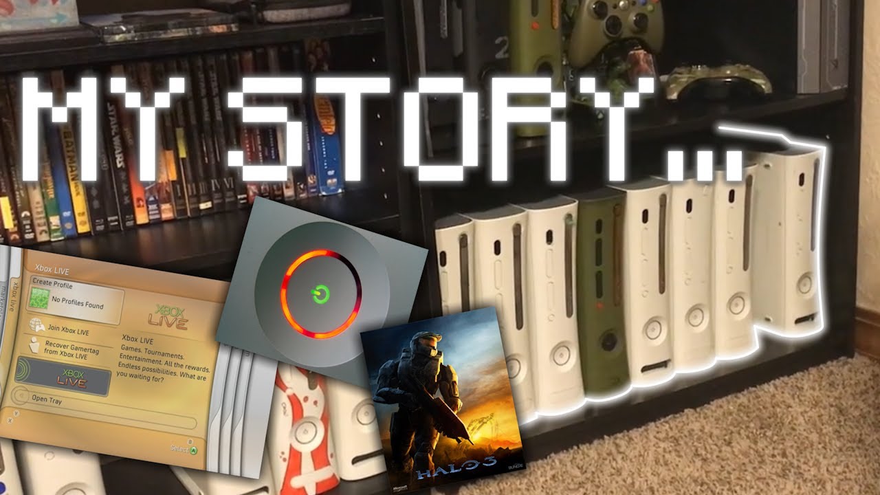 How I Got into Xbox 360s.. (Blades Dashboard, RROD, Halo 3..)