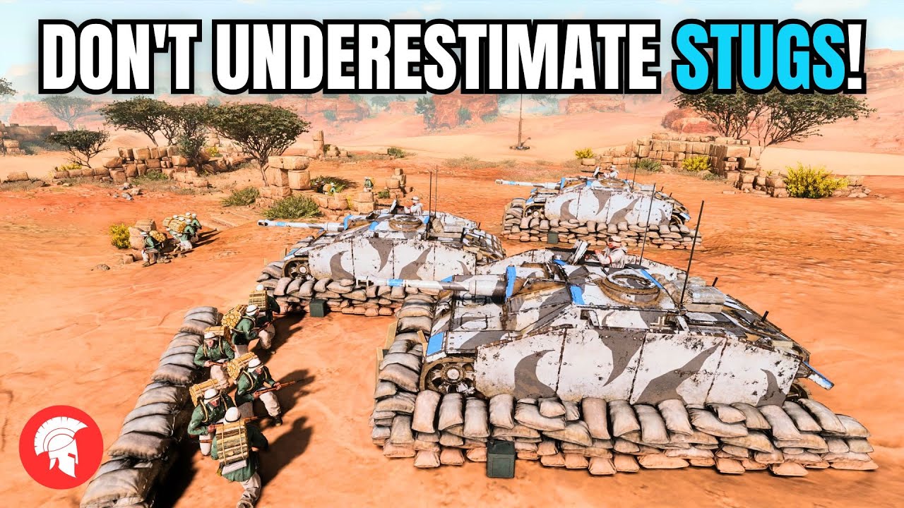 DON´T UNDERESTIMATE STUGS! - Company of Heroes 3 - Wehrmacht Gameplay - 4vs4 Multiplayer - COH3