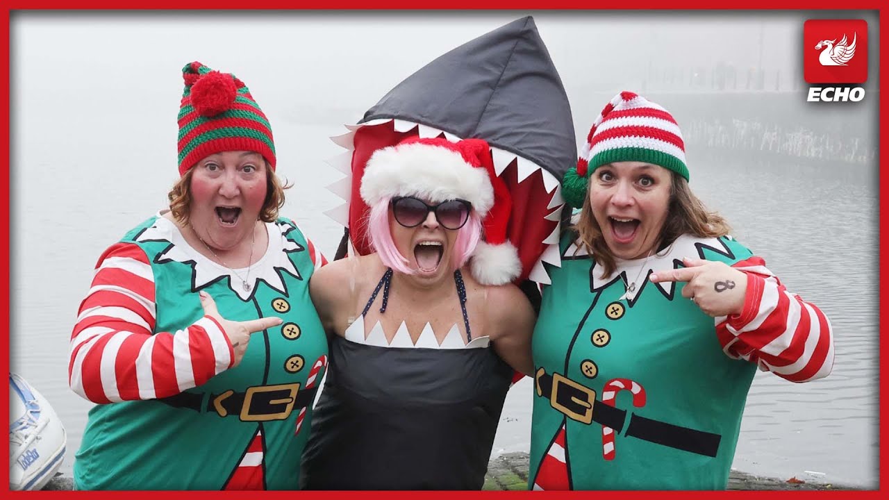 Swimmers braving cold waters for annual Boxing Day Dip in Albert Dock