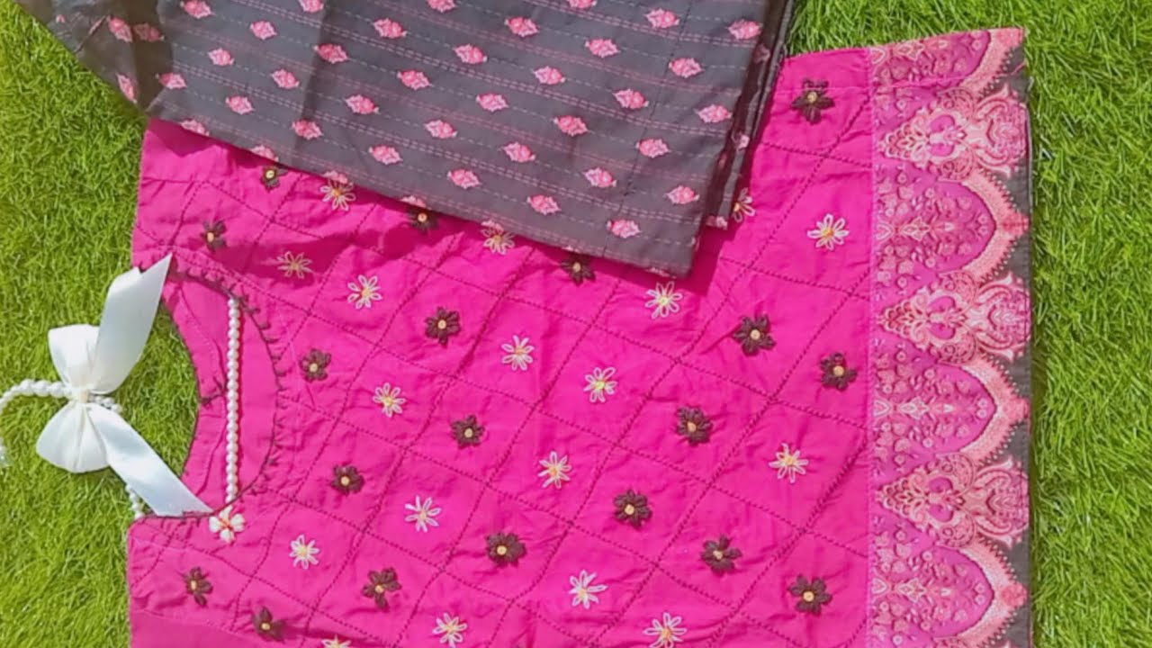 New baby Dress  Designing with small fabric|bachy howay kapry sy Dress bnany Ka Tareka
