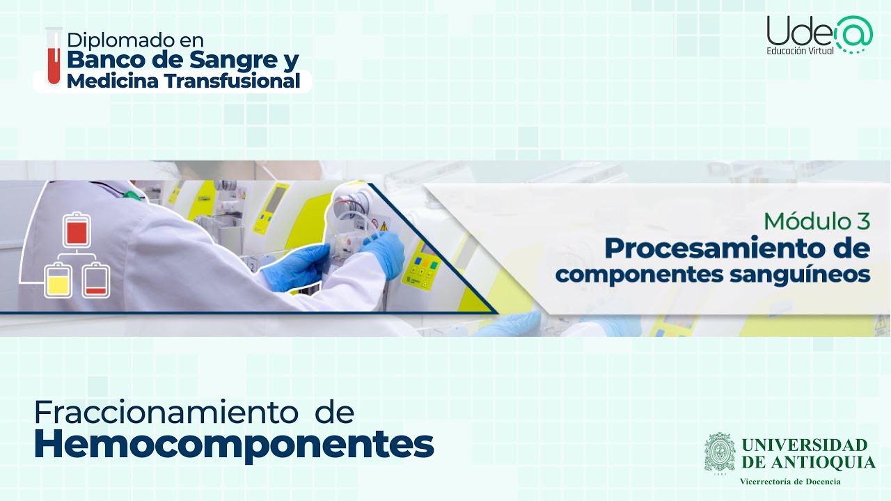 Fraccionamiento de hemocomponentes
