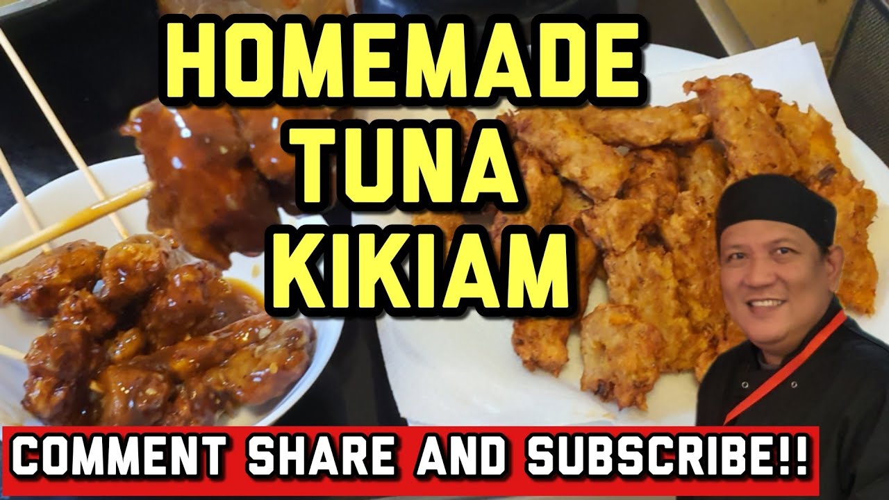 How to make  homemade delicious Tuna Kikiam
