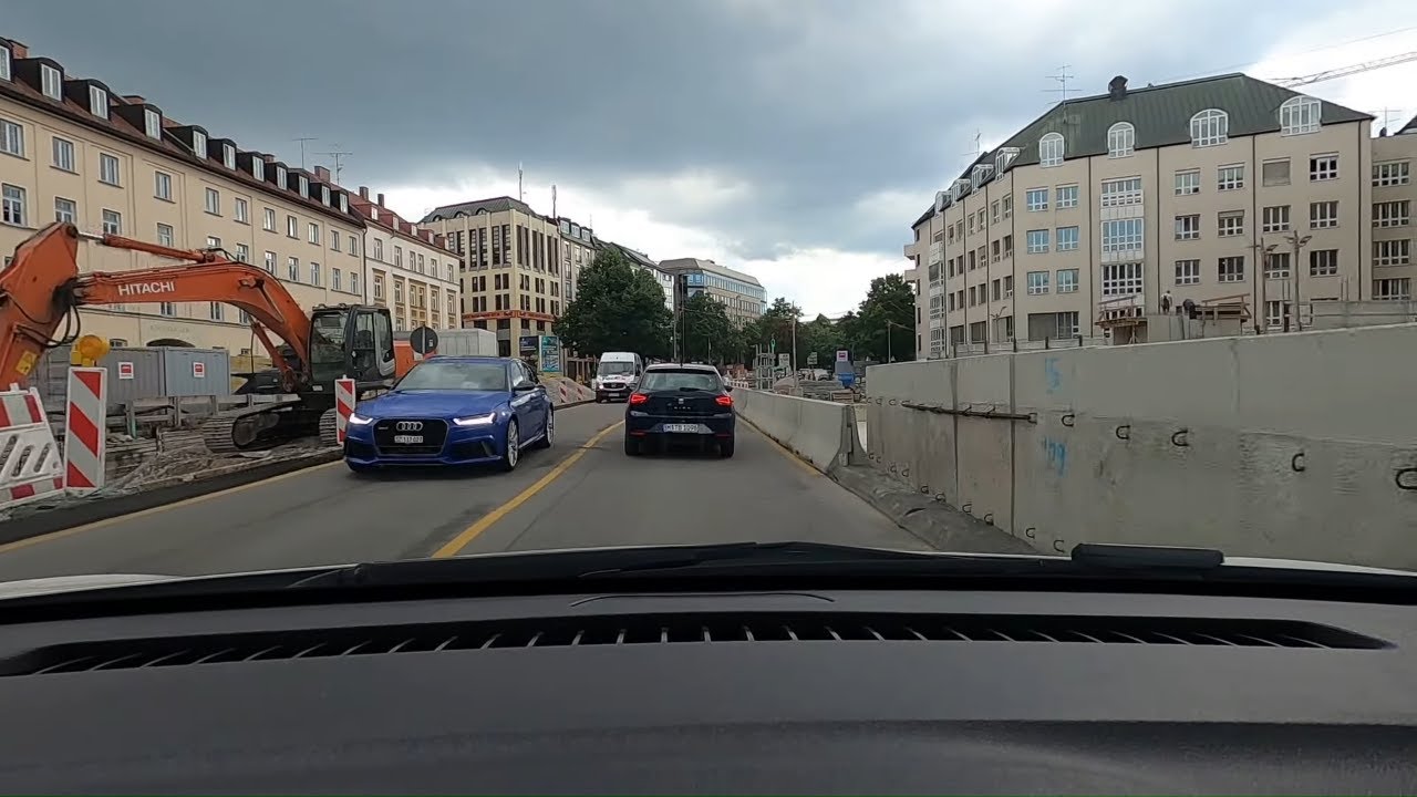 Munich driving around 2020