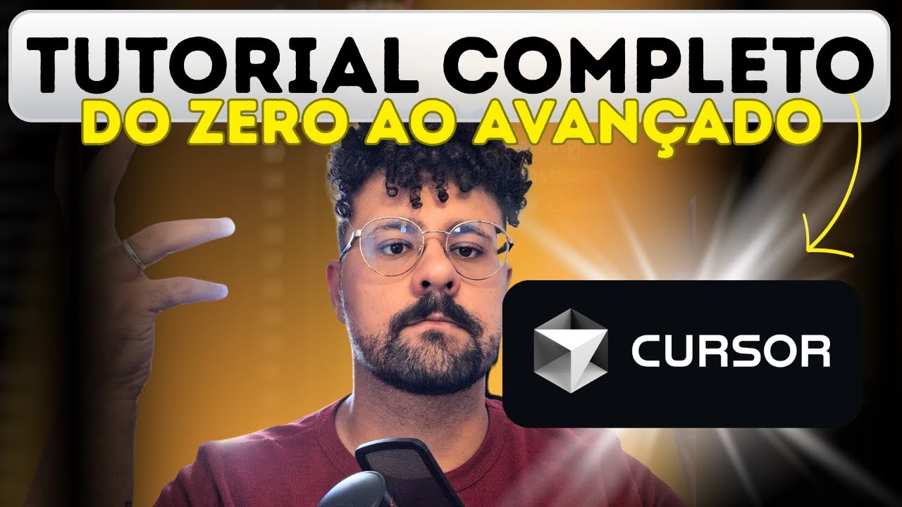 Como usar Cursor: Crie APPs com IA! (TUTORIAL COMPLETO VIBE CODING)