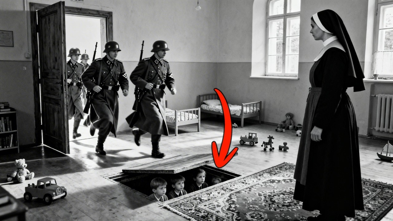 Les Nazis Ont Fait Irruption Pour Prendre Les Enfants… Mais La Religieuse Les Avait Déjà Tous Cachés