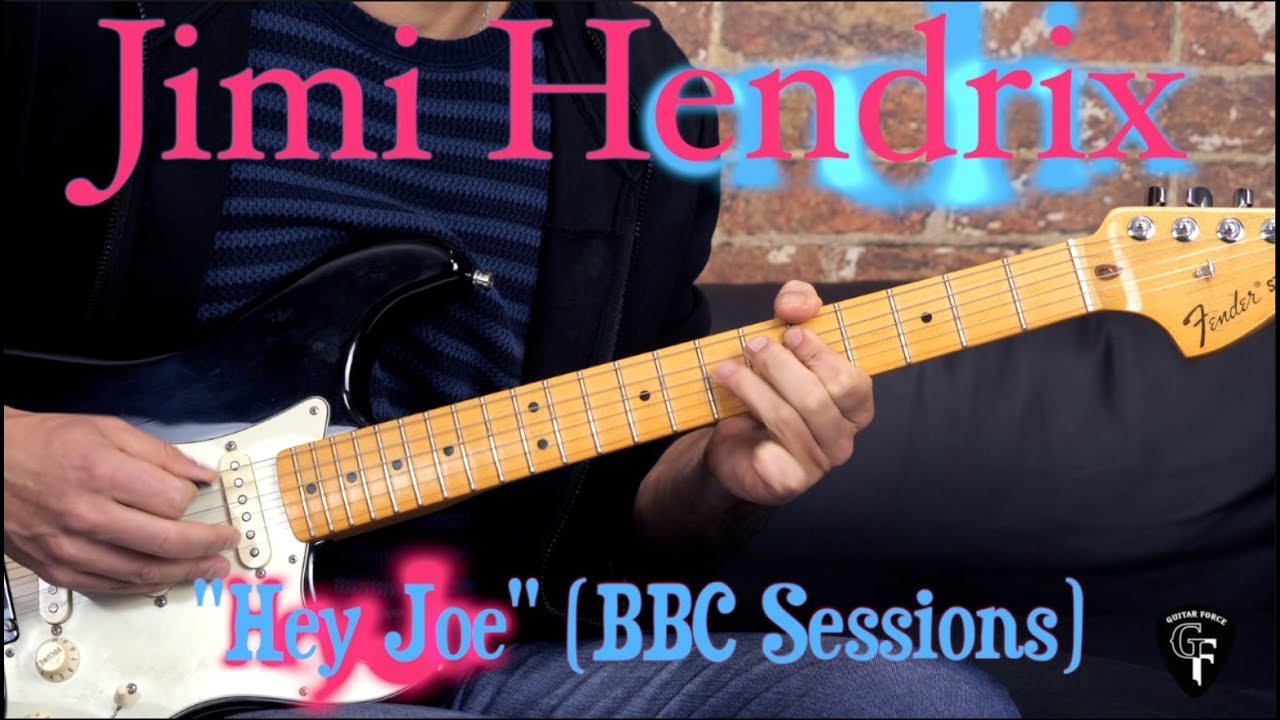 Джими Хендрикс — «Hey Joe» (BBC Session) (ОТРЫВОК) — урок игры на блюзовой гитаре (с табулатурами)