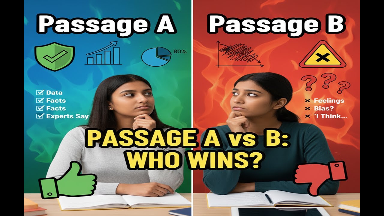 GED Essay Time Passage A or B Use This Trick!