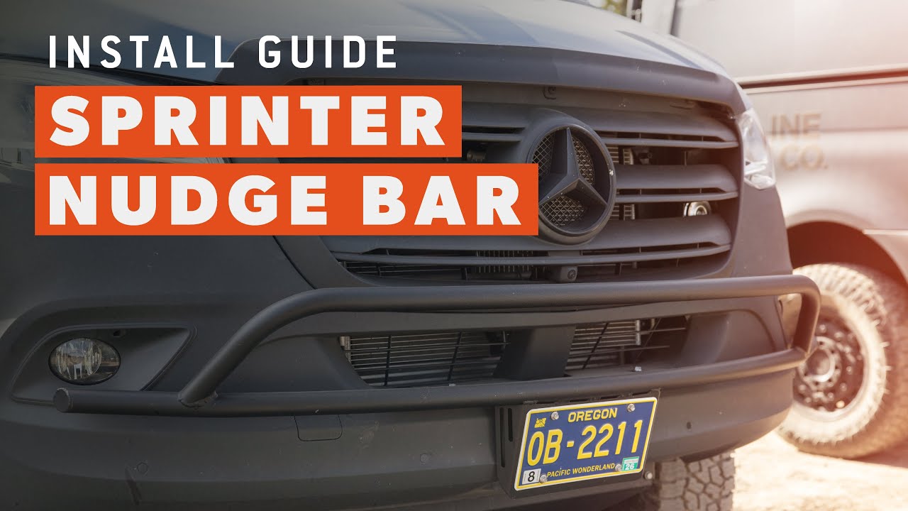 Sprinter Nudge Bar Installation - Flatline Van Co.