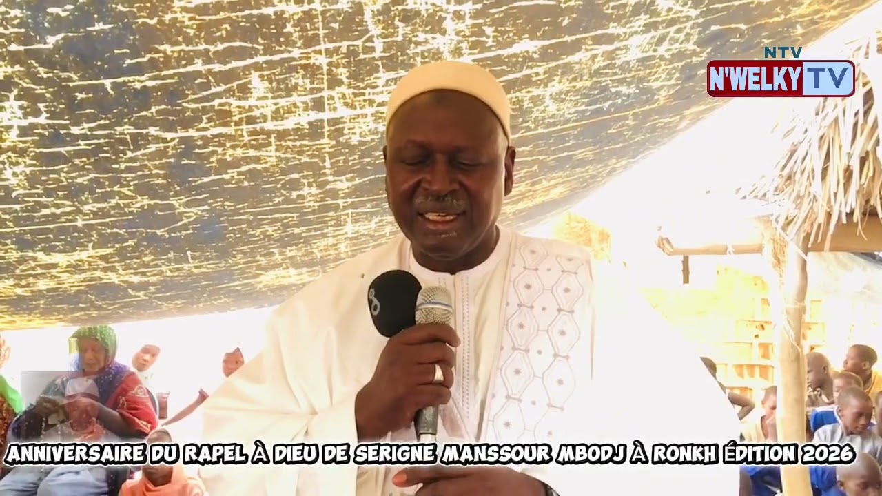 Discours du maire de Ronkh Amadou Tidiane ndiaye 
