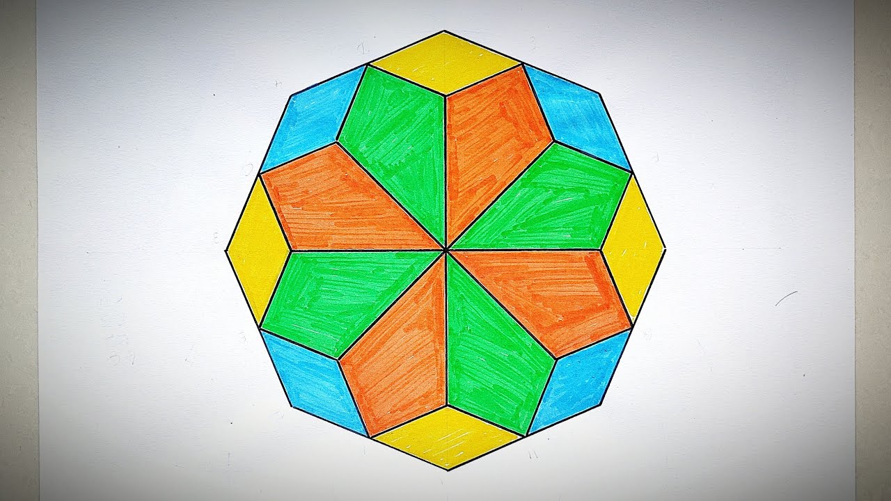 Islamic Geometric Art | Mandala Drawings and Compass–straightedge Constructions | Sacred Geometry