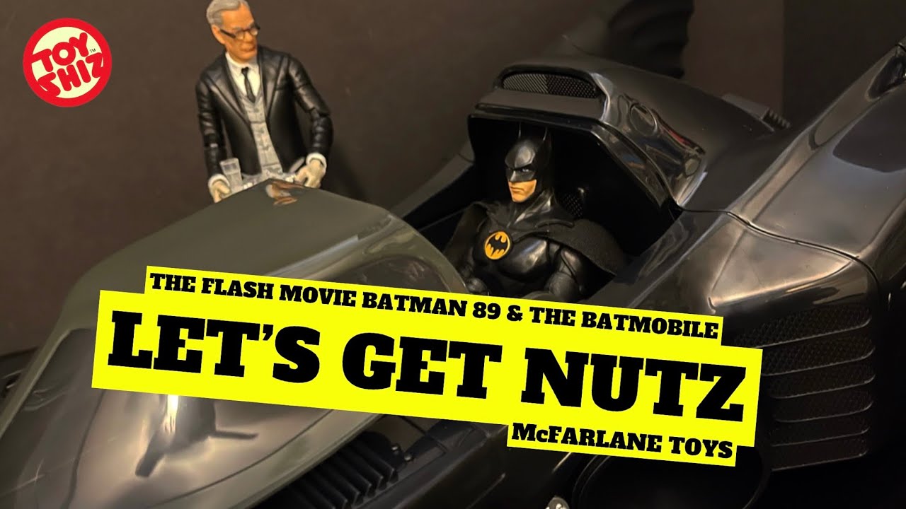 2023 BATMAN 89 & THE BATMOBILE | The Flash Movie | McFarlane Toys
