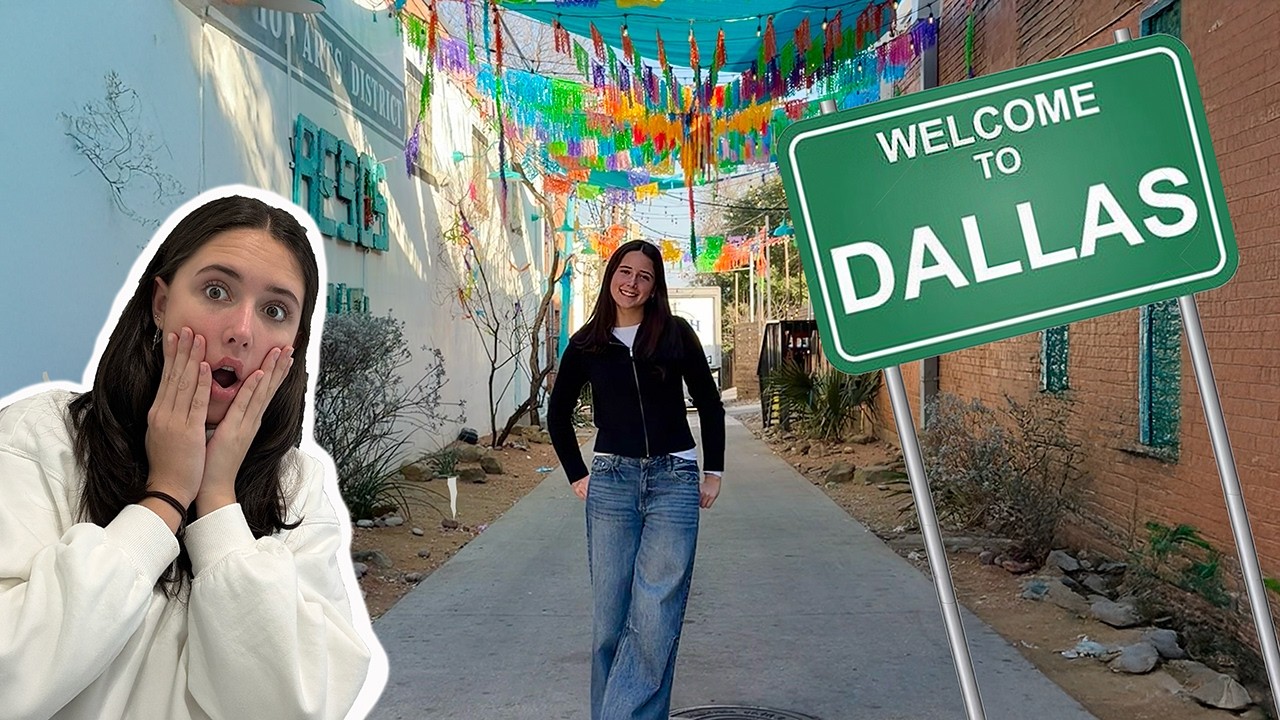 I took my Mom to DALLAS for the FIRST TIME