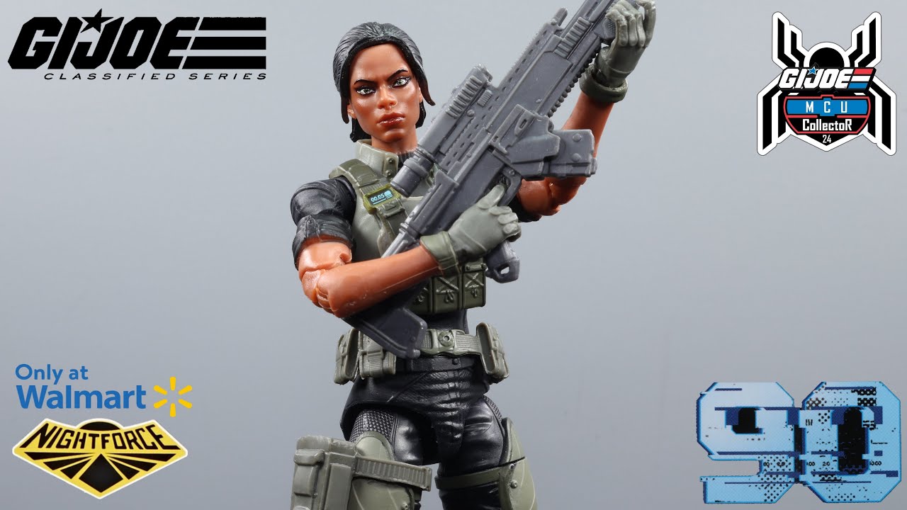 Обзор эксклюзивной фигурки GI Joe Classified Series Nightforce 90 Джоди «Стрелок» Крейг из Walmart