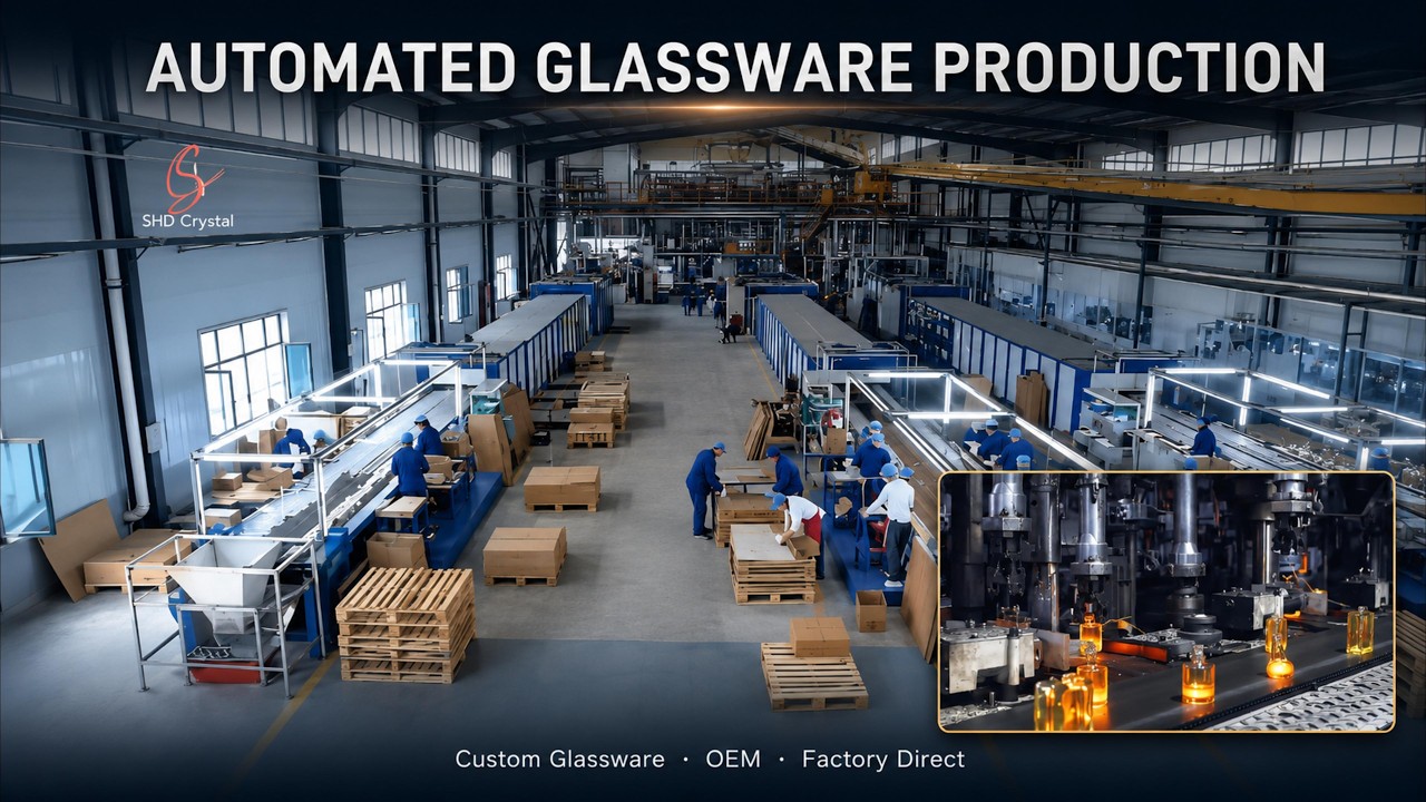 Inside an Automated Glassware Factory: From Raw Material to Global Shipping 🫙📦