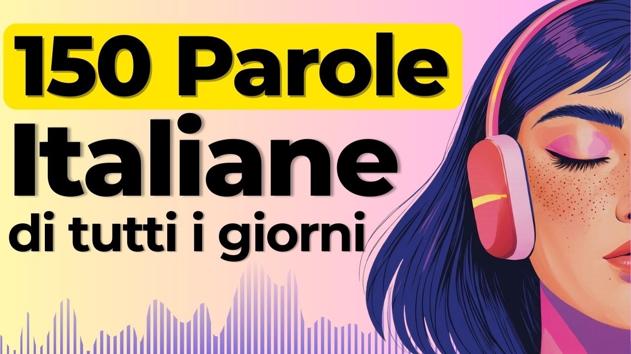 Learn to Speak Italian with 150 Basic Words | Shadowing Italian Speaking Practice