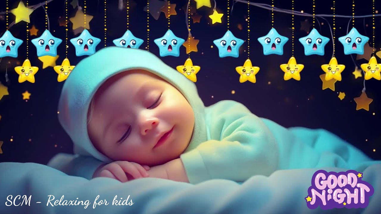 Baby Sleep Music🎶Help Baby Sleep Deep in 3 Minutes🌙Beat Insomnia Fast💫Mozart & Brahms Lullaby