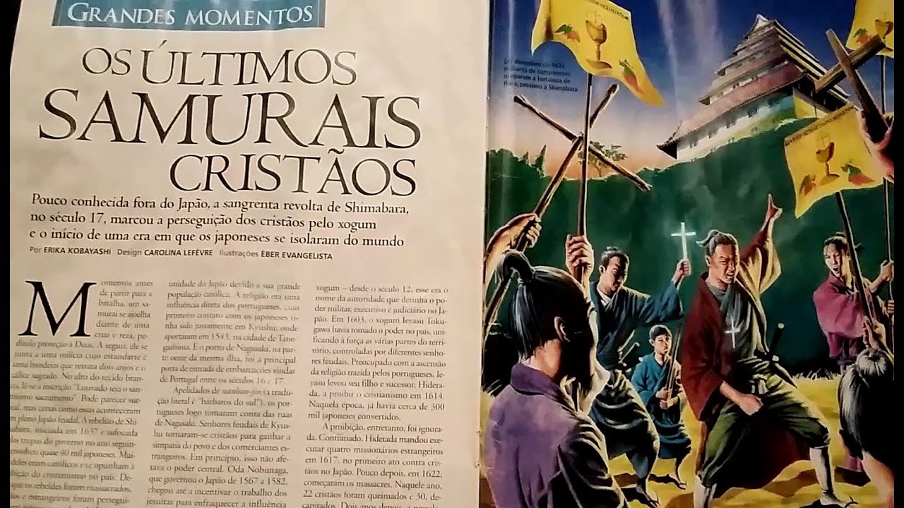 ASMR Português - Os Últimos Samurais Cristãos - Leitura