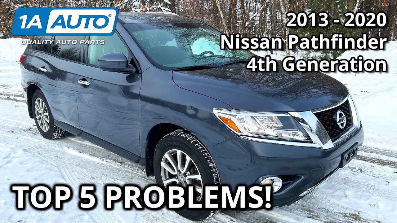 5 главных проблем внедорожника Nissan Pathfinder 2013-2020 4-го поколения
