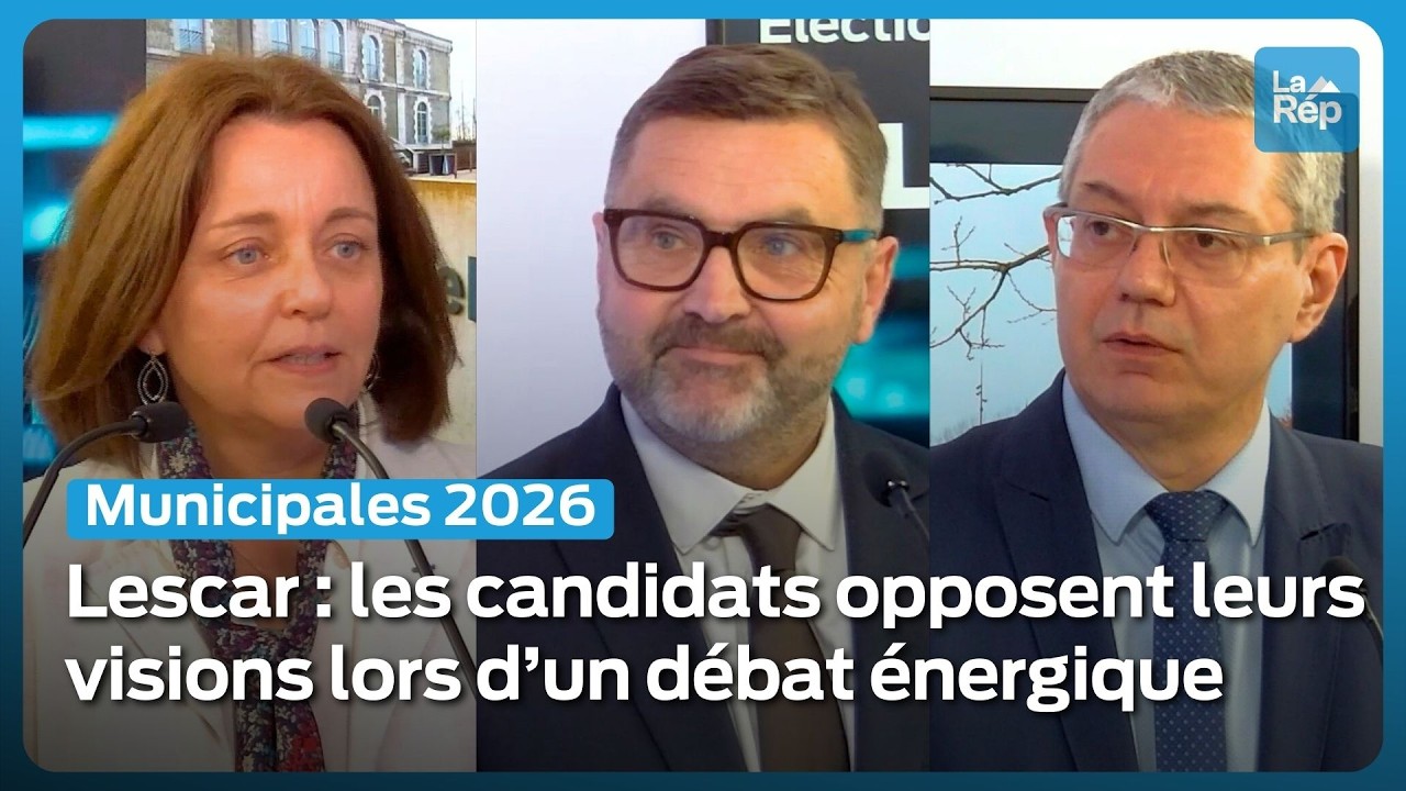 Municipales 2026 : les trois candidats à Lescar opposent leurs visions lors d’un débat énergique