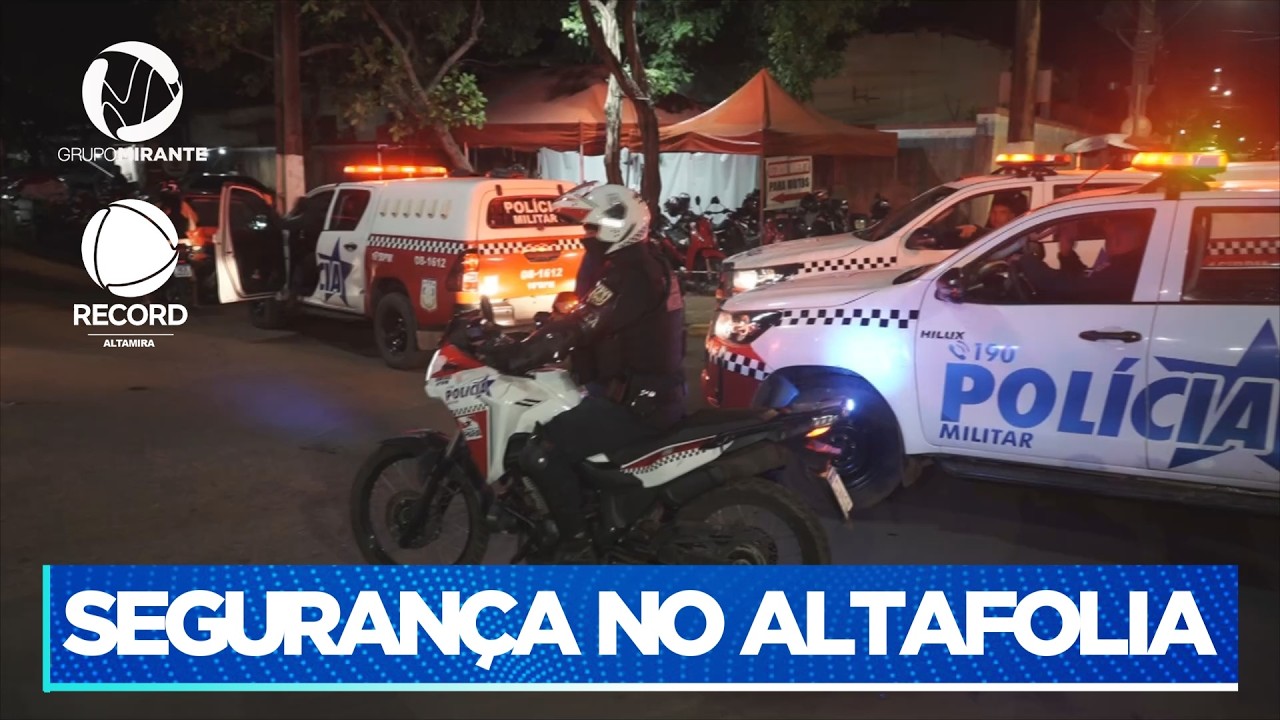 BLOCO DA SEGURANÇA E CARNAVAL MAIS VIGIADO DA HISTÓRIA | Record Altamira - Grupo Mirante