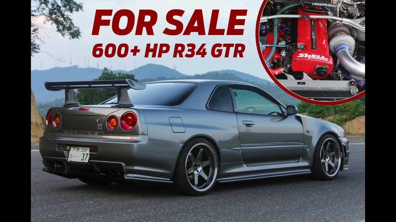 BNR34 GTR For Sale from Powervehicles Ebisu, Japan