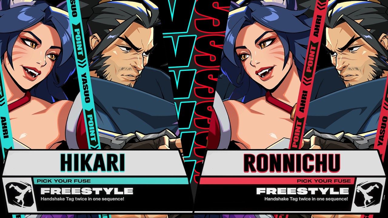 Hikari (Yasuo / Ahri) vs Ronnichu (Ahri / Yasuo) - 2XKO