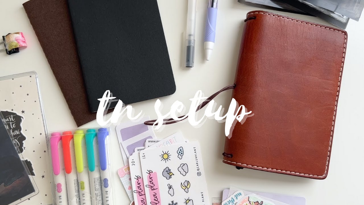 2022 Minimalist Traveler's Notebook Setup  • Pocket Chic Sparrow Mr. Darcy