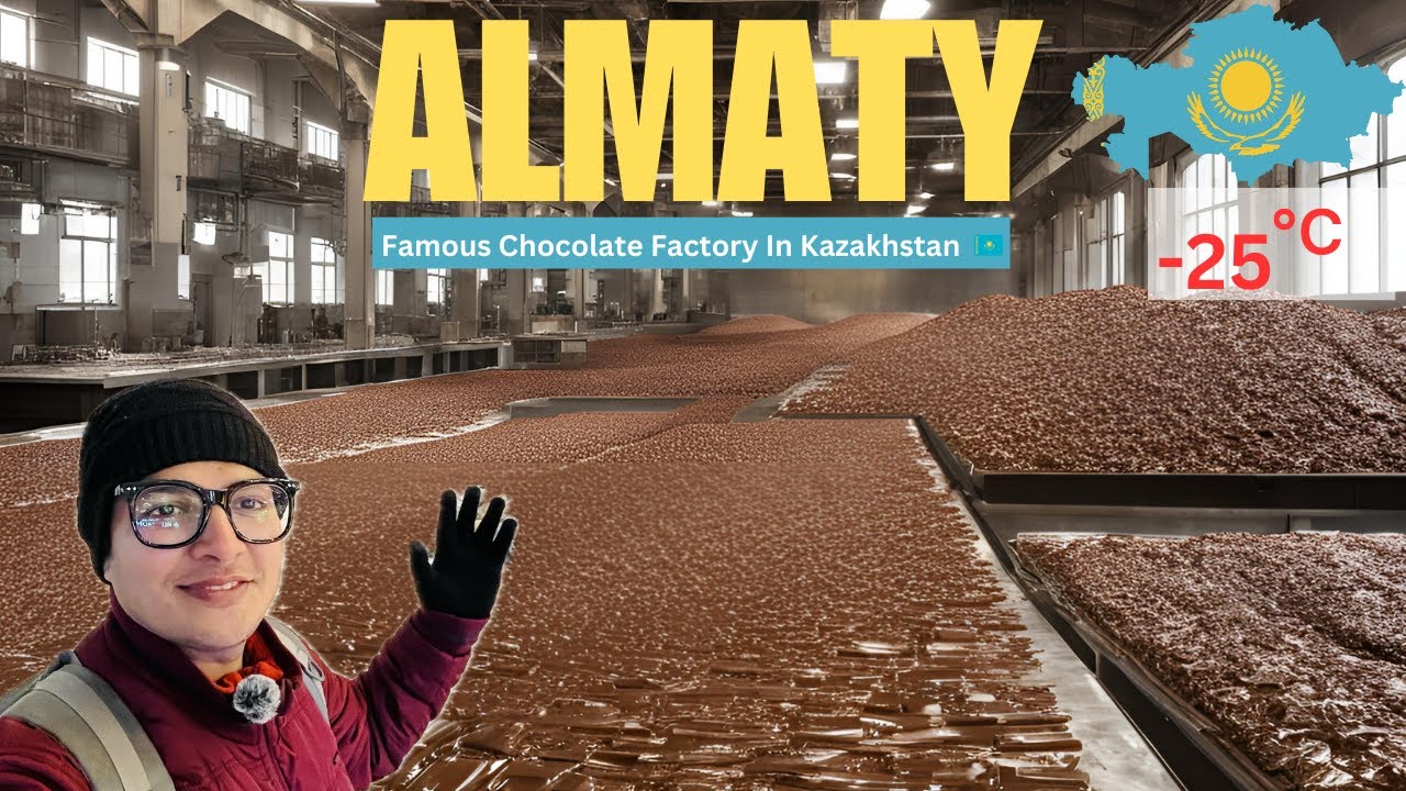 Famous Rakhat Chocolate  Love in Almaty, Kazakhstan 🇰🇿  | A Sweet Adventure!
